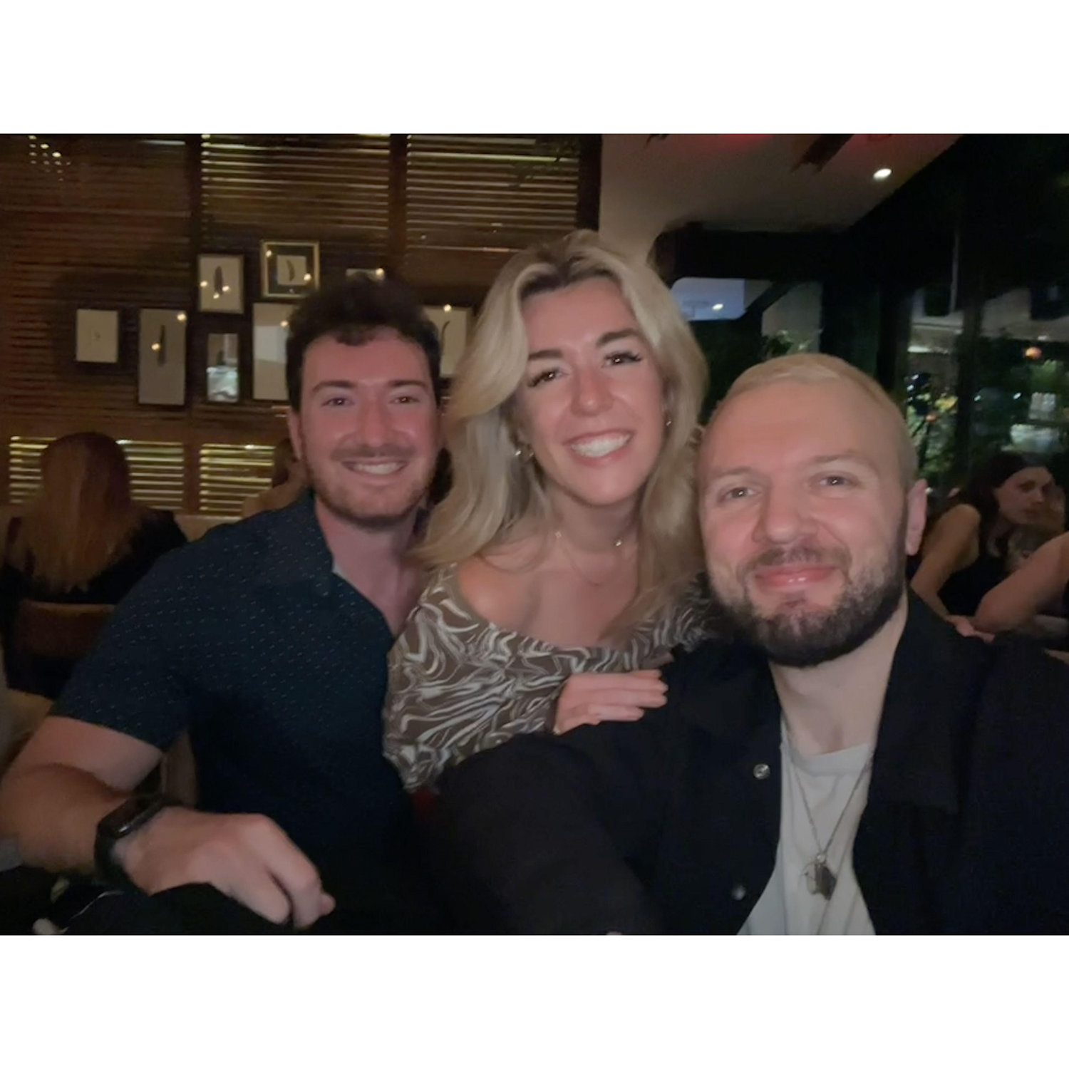 One of the best nights ever, we had dinner with Chris Lake and we were really chill and relaxed about it. June 2022.