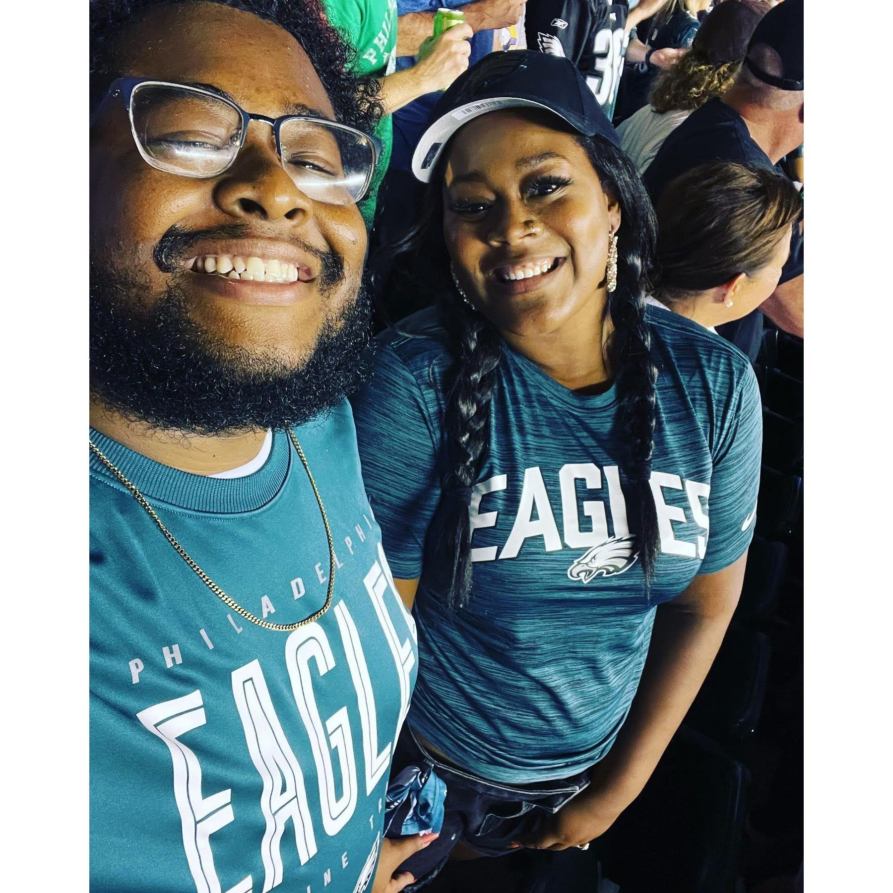 First Eagles Game!