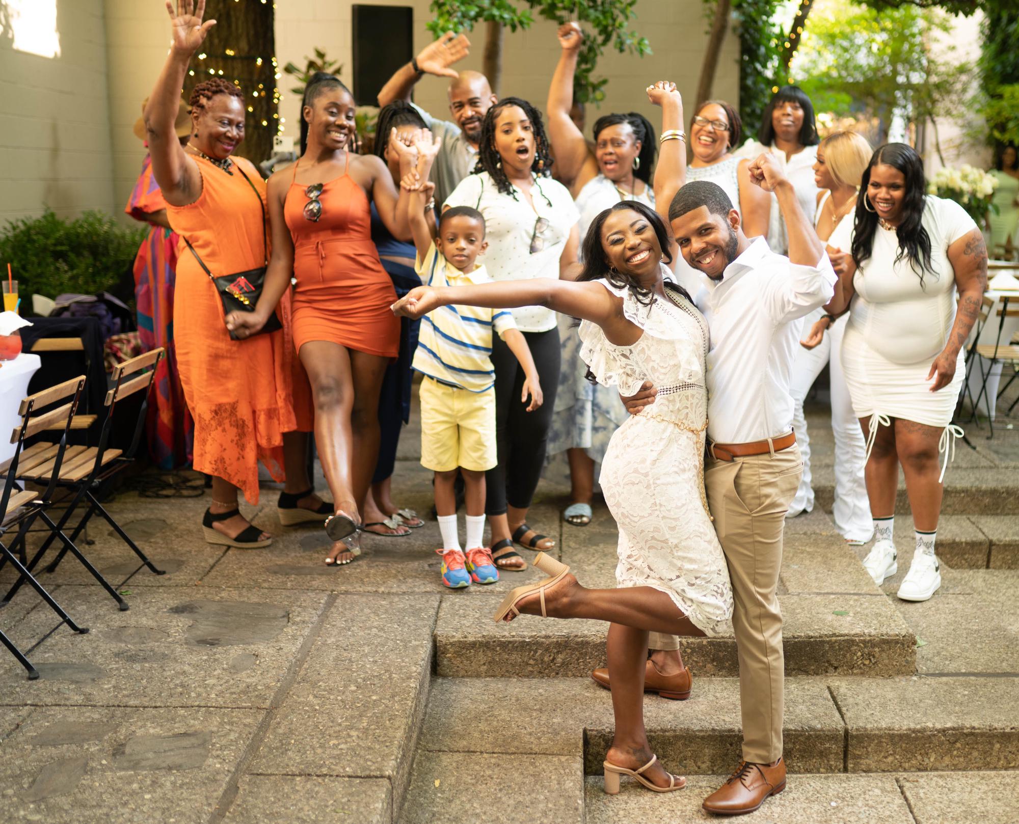 Jess’ Family at The Engagement Party