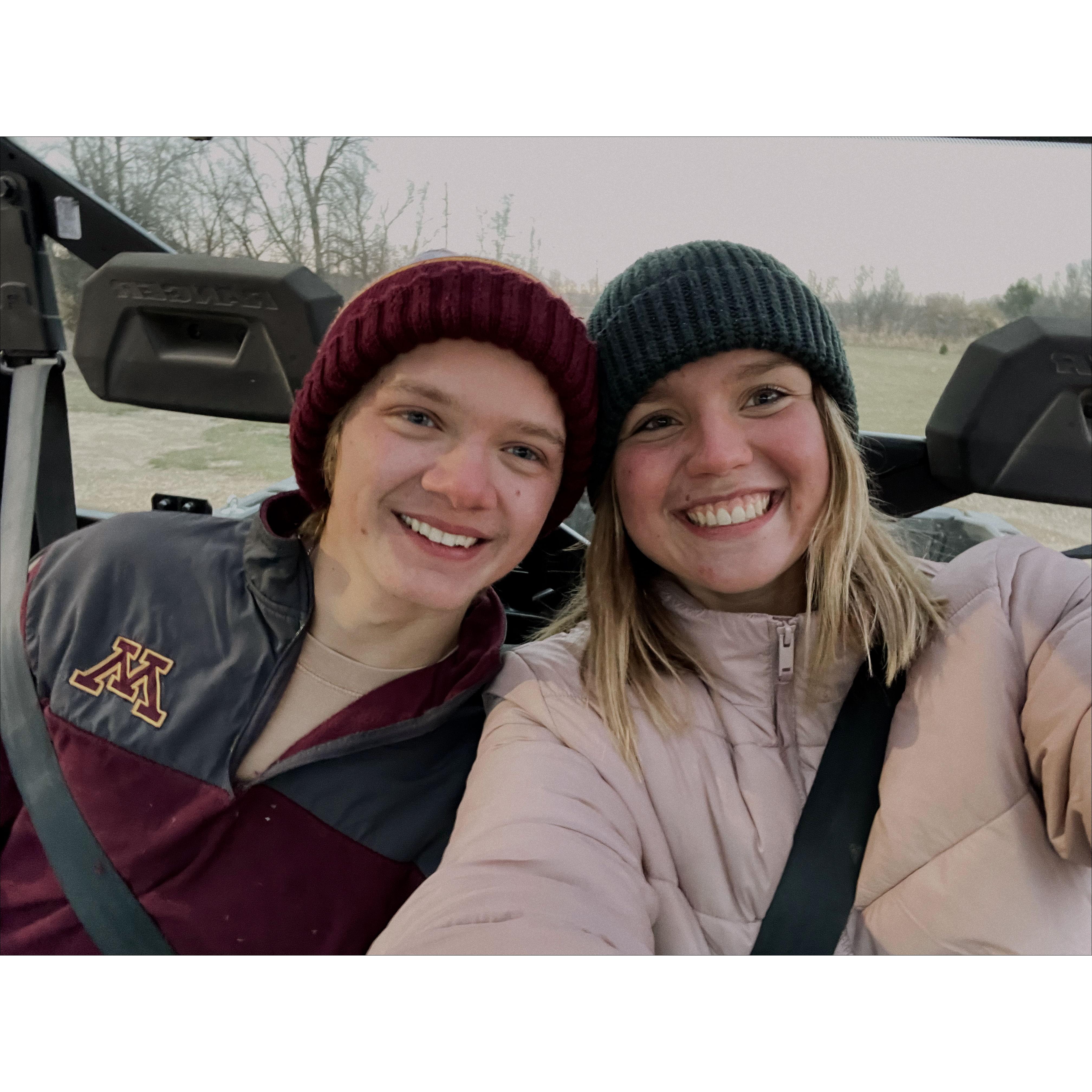 November 2022 - Unfortunately, it didn't last long...One last cabin weekend before we broke up :(