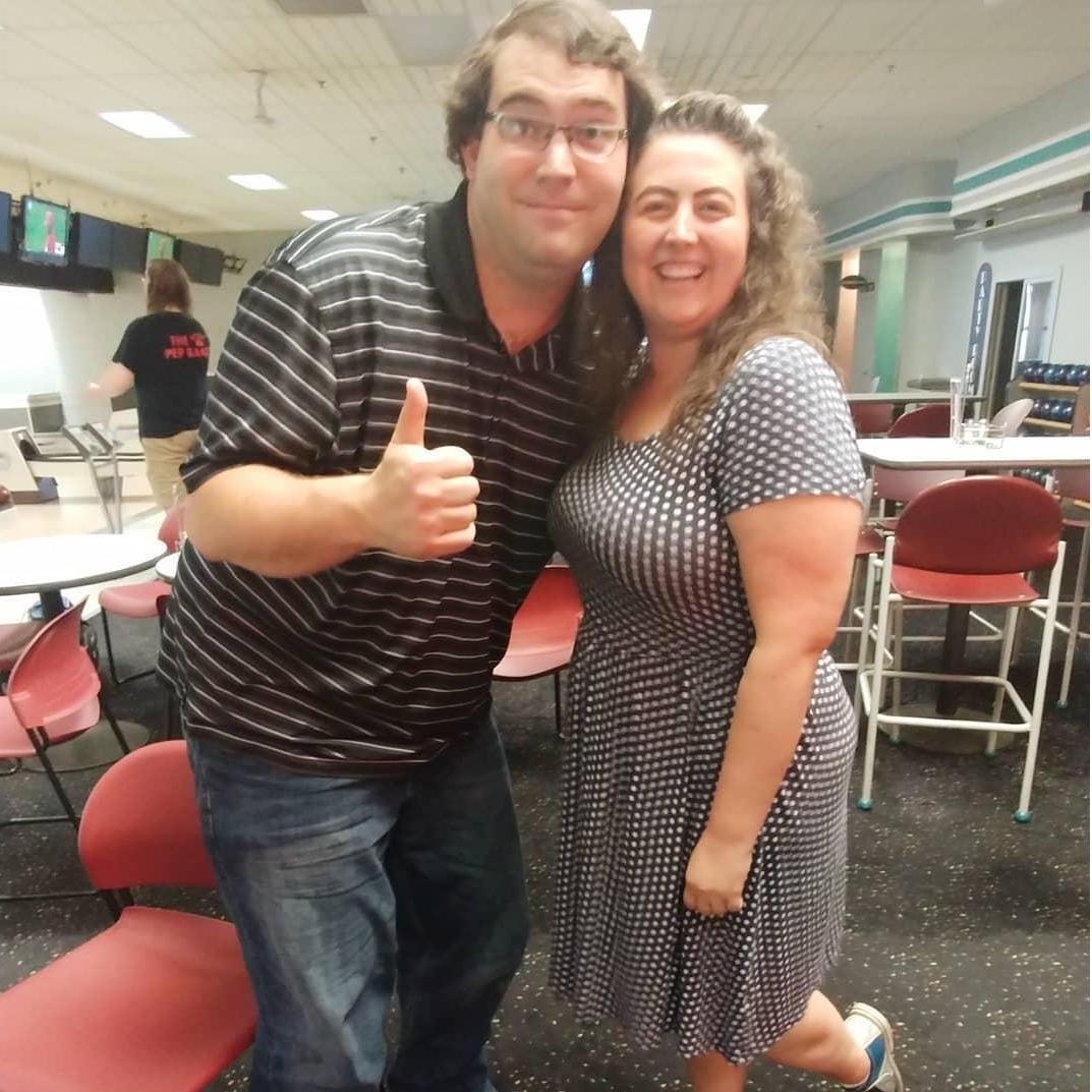 Andy and Alex's first photo together!