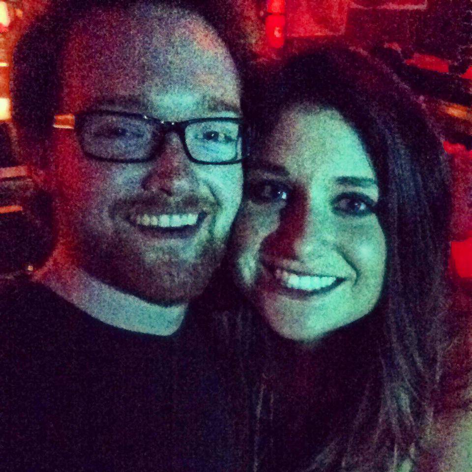 Our first photo together. Taken at Ibar in Orlando, Fl.