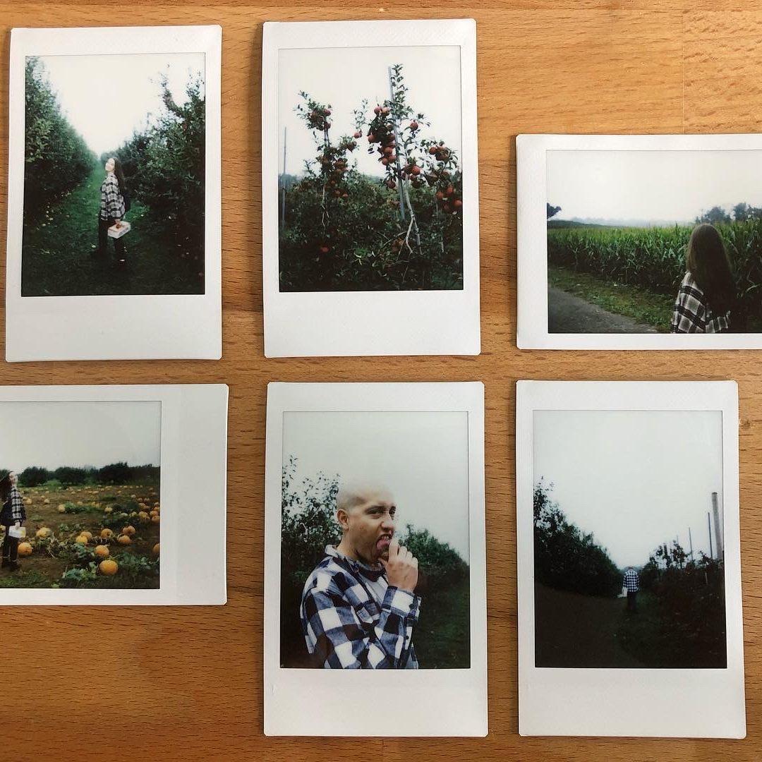 Apple picking for Maurice's birthday, 10/4/2021