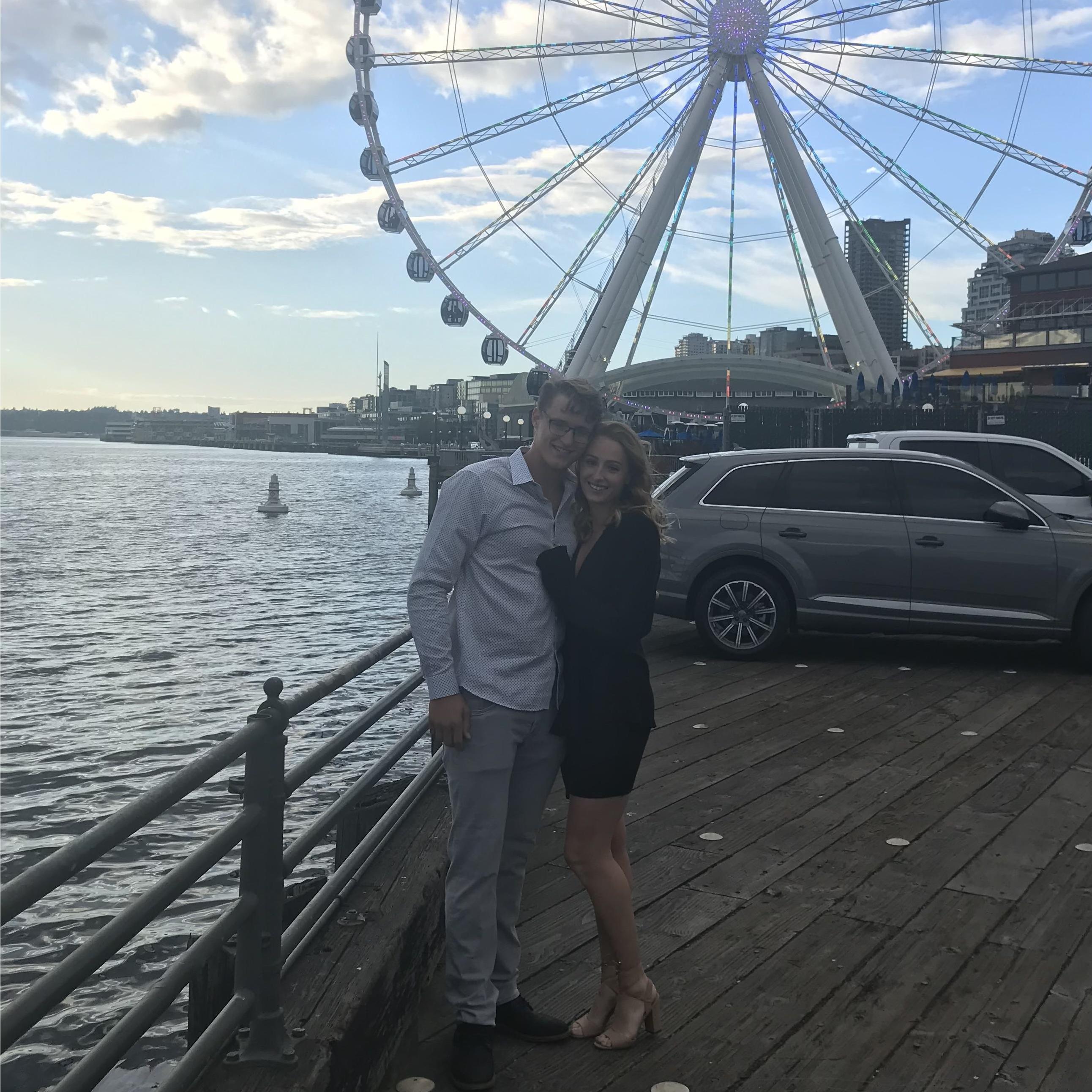 More from Seattle (our first trip together)