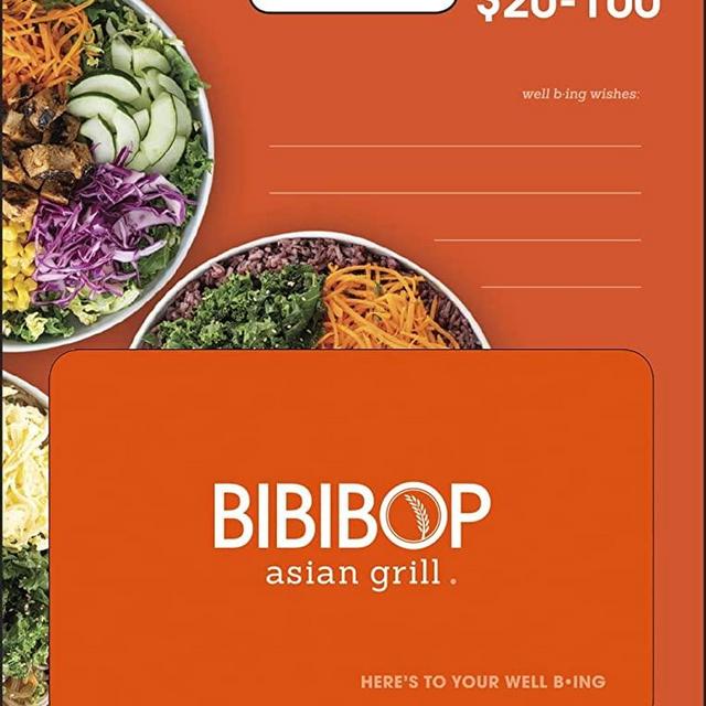 BIBIBOP Asian Grill Gift Card