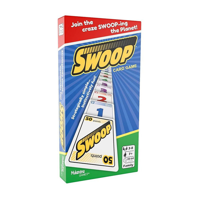 SWOOP Card Game | Fun for The Entire Family | Easy to Learn | Easy to Play | Great Social for Game Nights | Kids, Teens, Adults, and Seniors | Ages 7+ | 3 to 8 Players