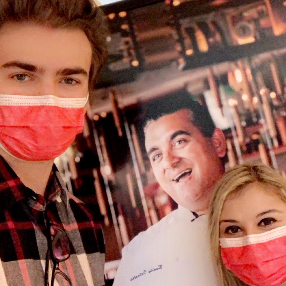 Chase gave me my promise ring at Buddy V's in Las Vegas! - October 2021
