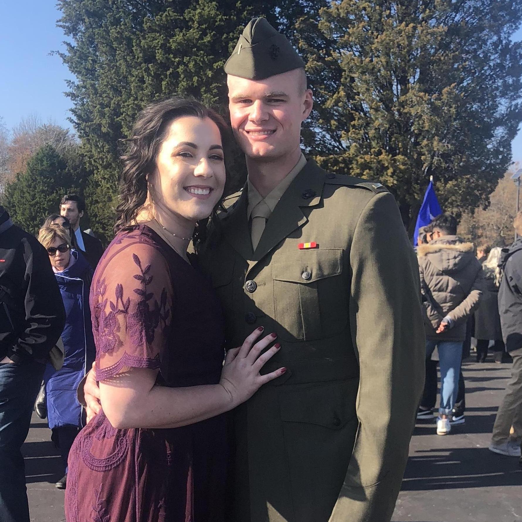 Michael's Graduation from Officer Candidate School on his 24th Birthday in 2018!