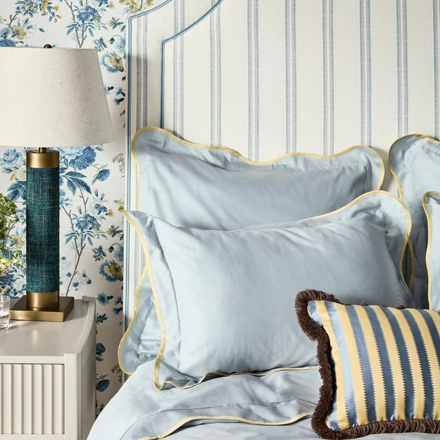 Scallop Duvet and Shams