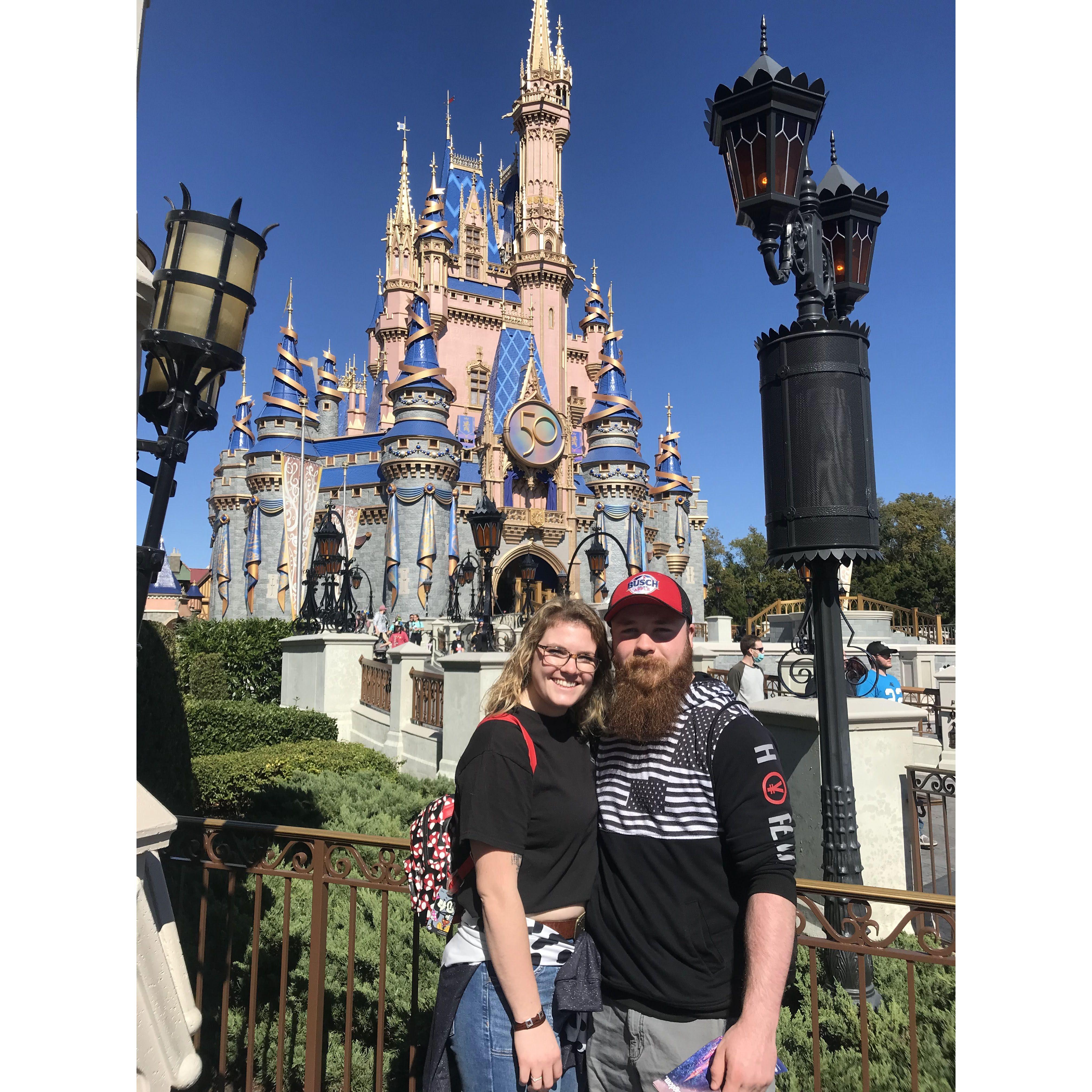 Our first vacation together- 3 months into dating, Chase took Nate to Florida on a family vacation.
