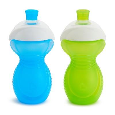 Munchkin Click Lock 9oz Bite Proof Soft Spout Sippy Cup - 2pk Color May Vary
