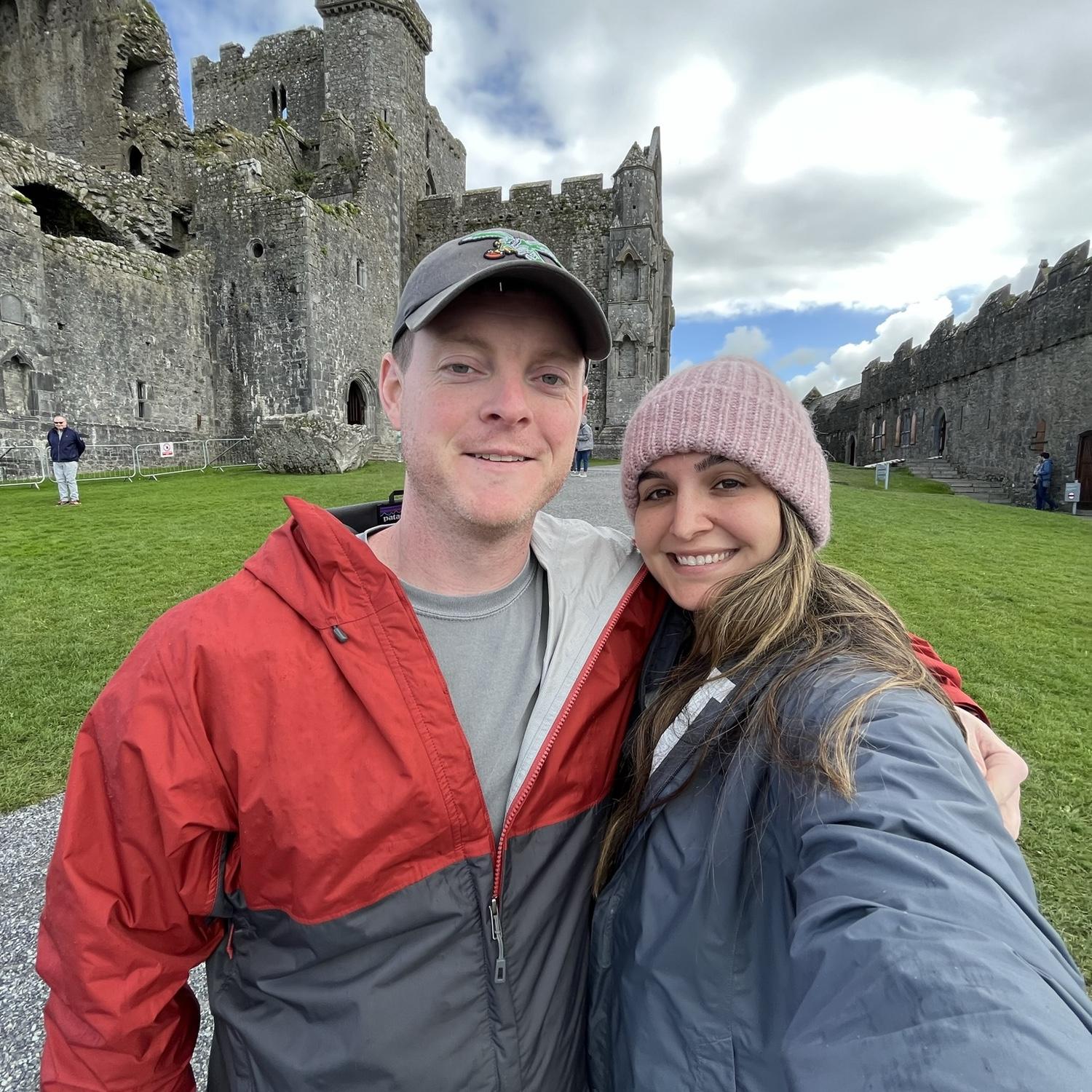Our first international trip together in Ireland!