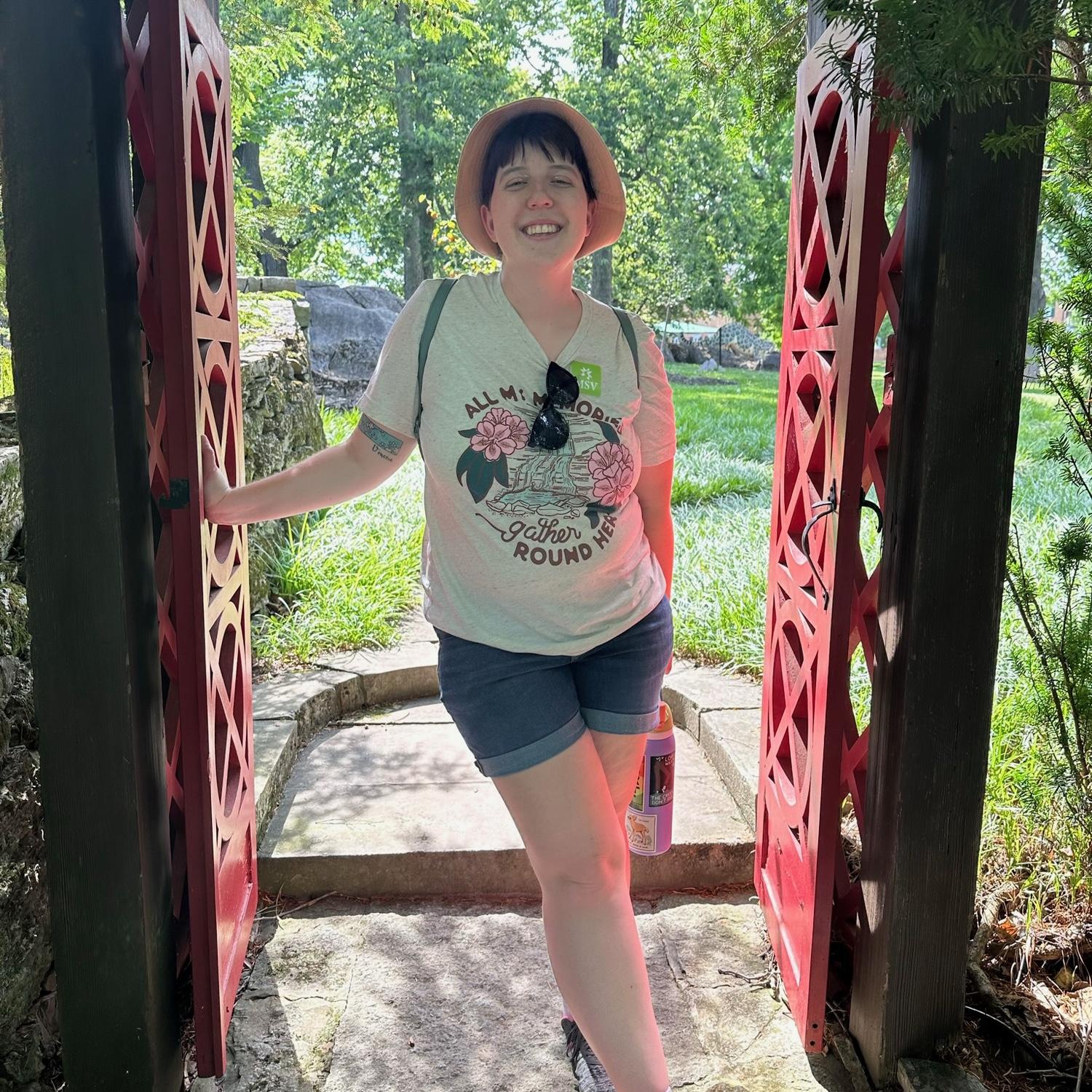 Amanda’s first visit to the MSV Gardens