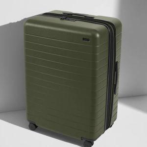 Away Large Expandable Suitcase: Olive Green