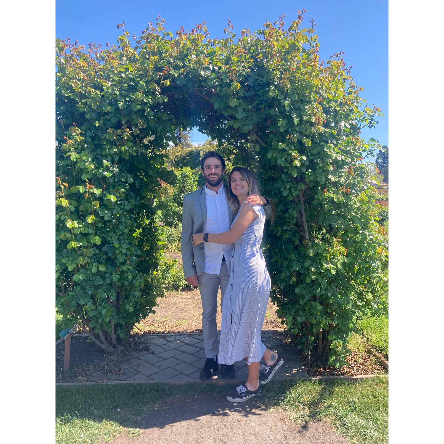 Our first 'I Do"
