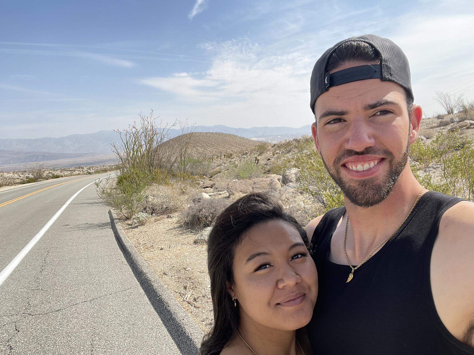 Anniversary ride our to Borrego Springs to see the Desert sculptures.