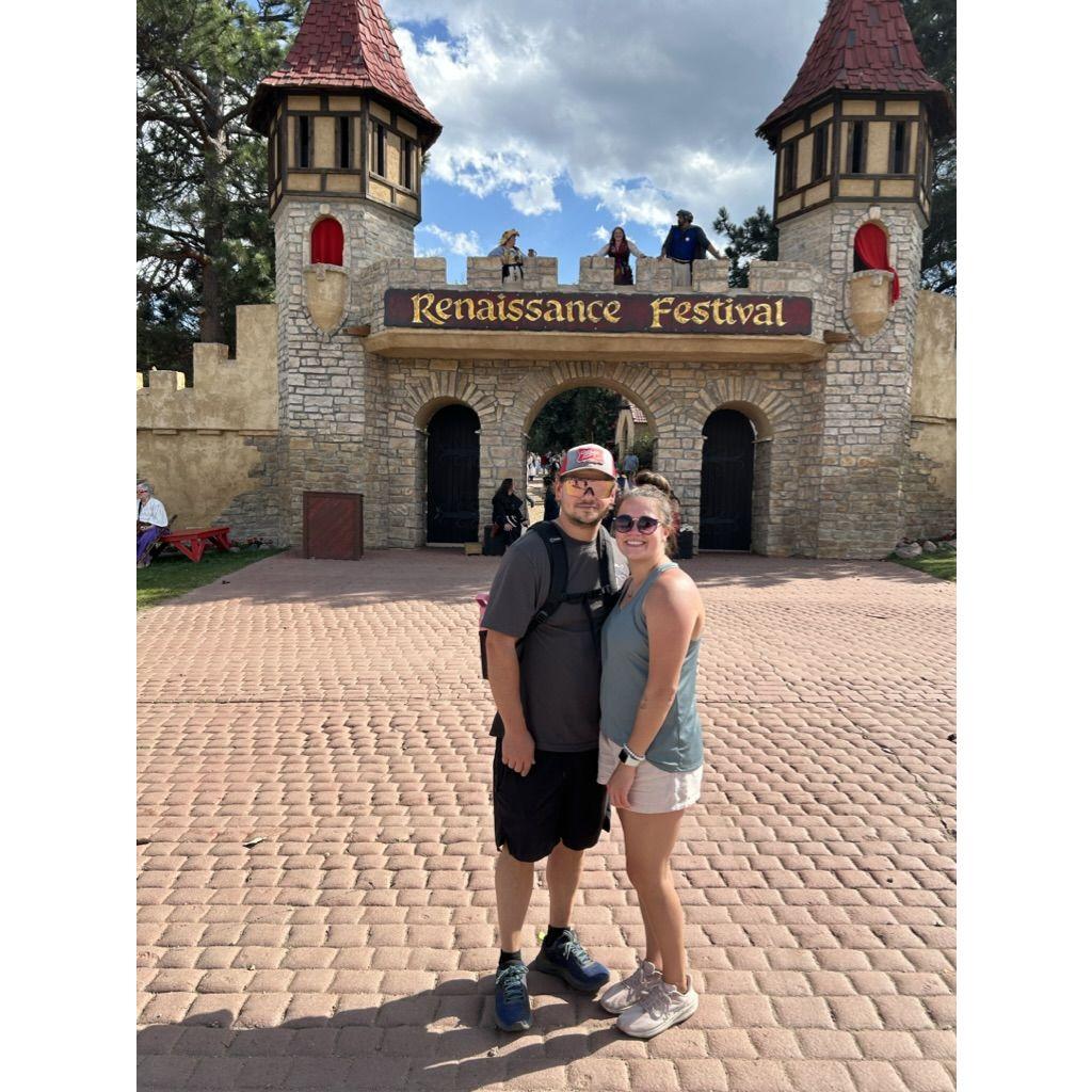 enjoyed the Colorado Renaissance Festival.