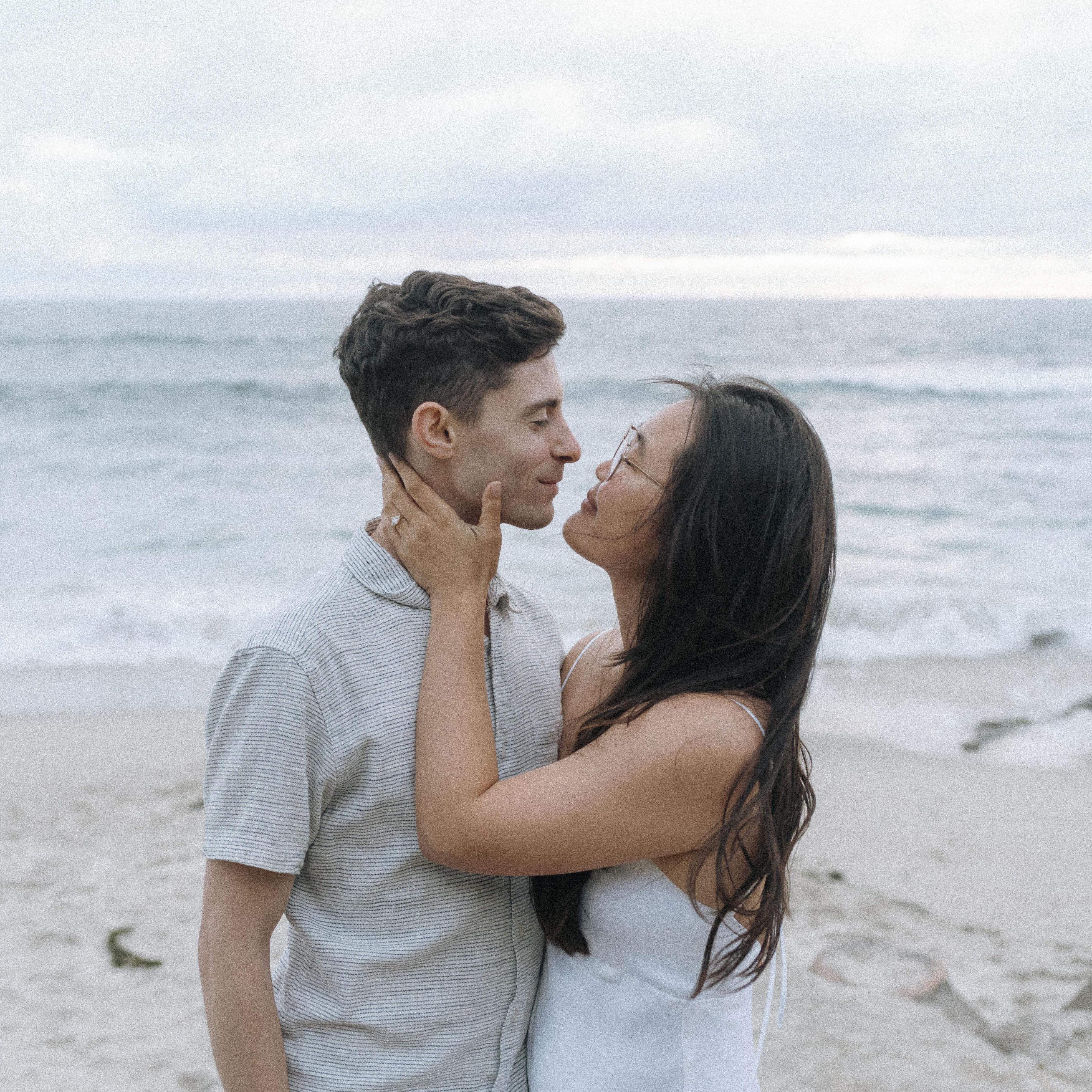 Engagement photos: Windansea Beach