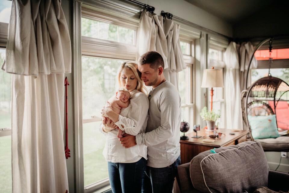Our little girl's newborn session.