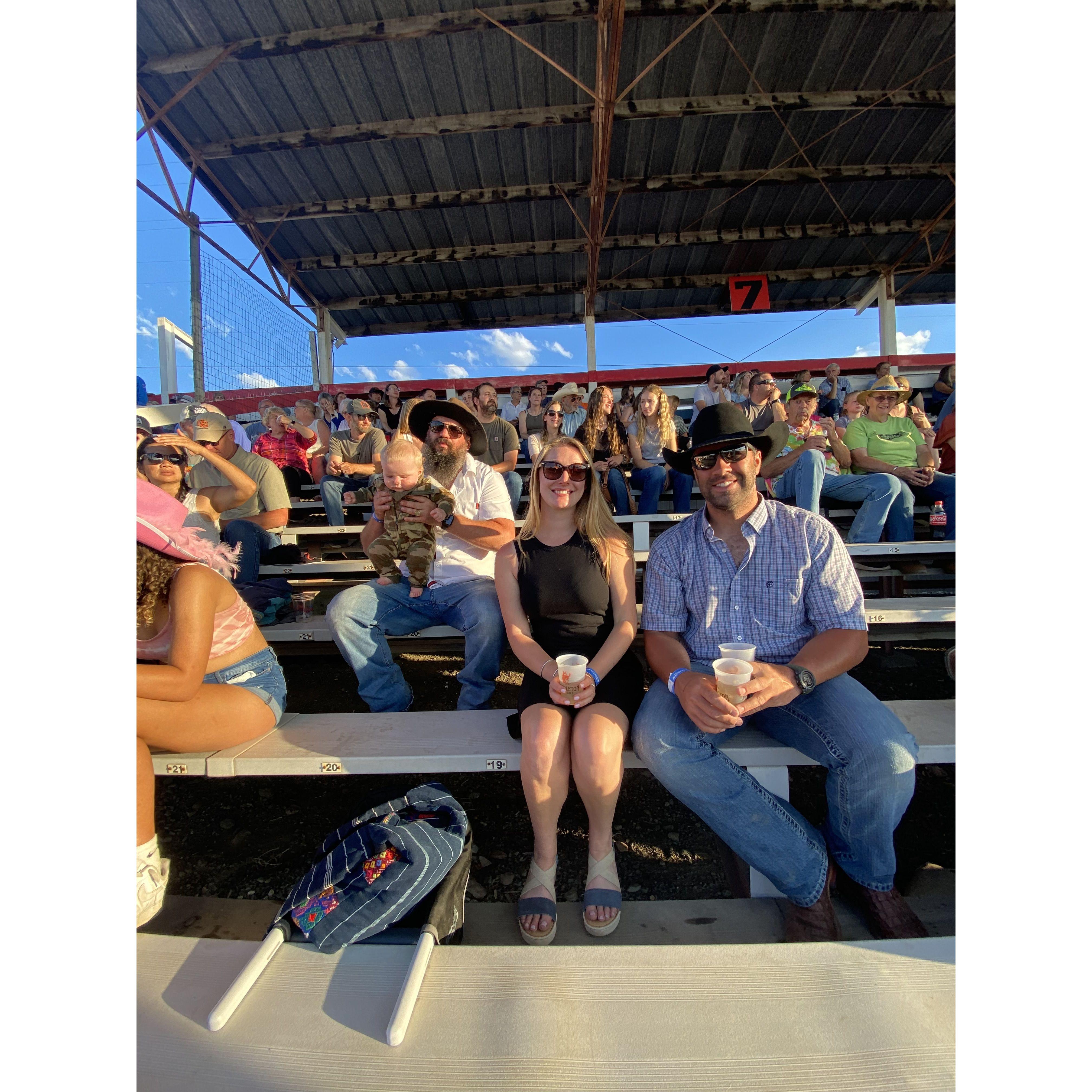 Our first picture together, the first week we met, July 2023.