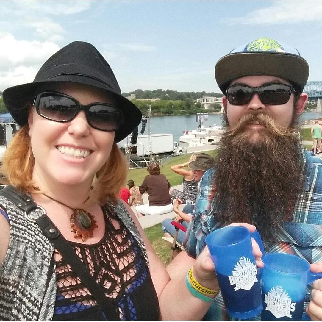 Beer festival on the river in Chattanooga, TN 2015