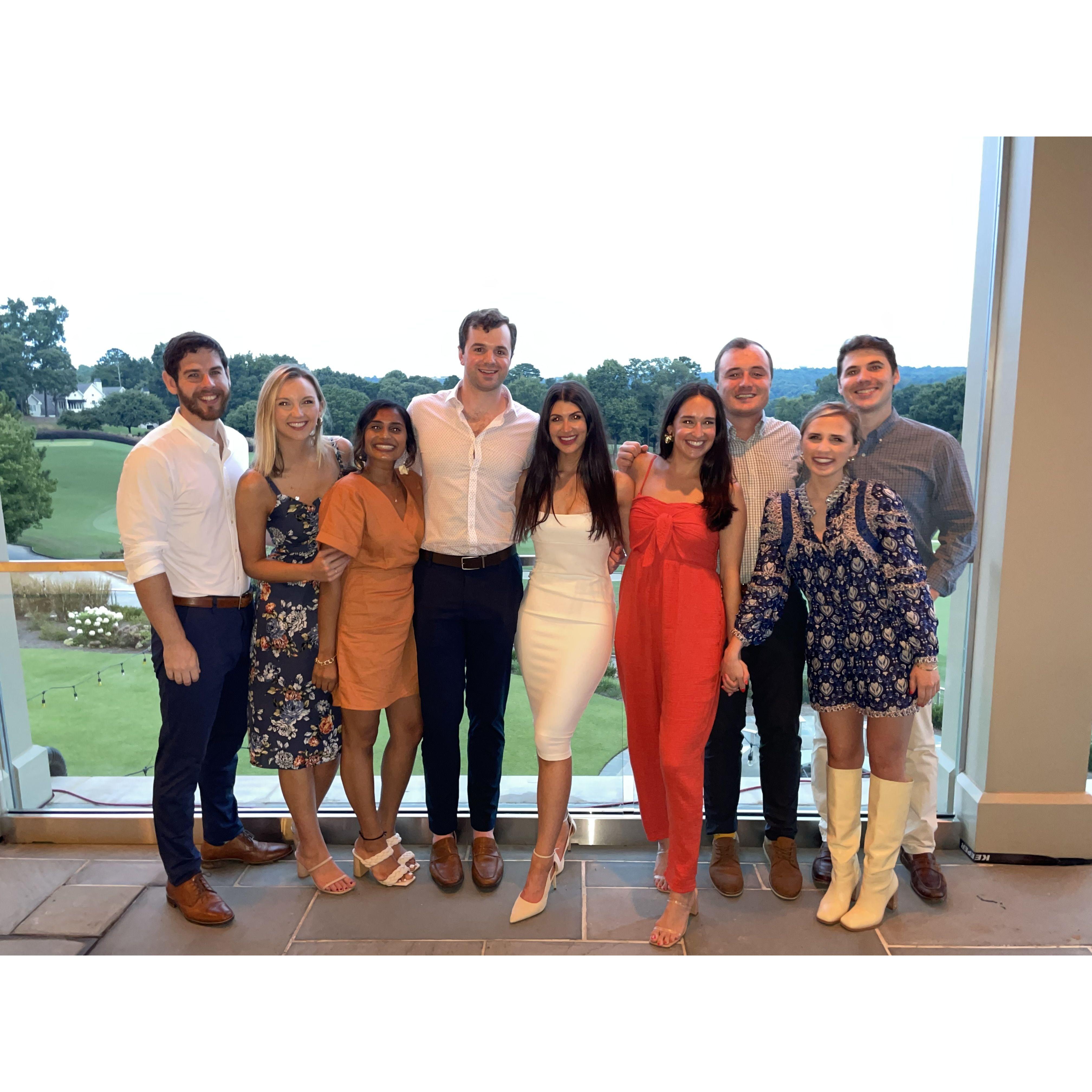 September 2021: Wedding Shower for our friends, Nathalie and Charles (the couple who introduced Andrew and I)