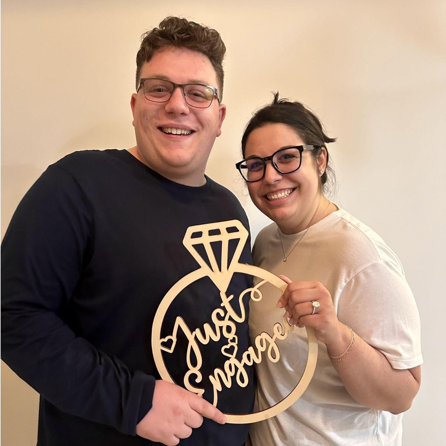 We took this photo right after getting engaged on March 29th, 2025! 💍 The moment was full of love, laughter, and happy tears—we're still glowing. So excited for this next chapter together! 💕✨