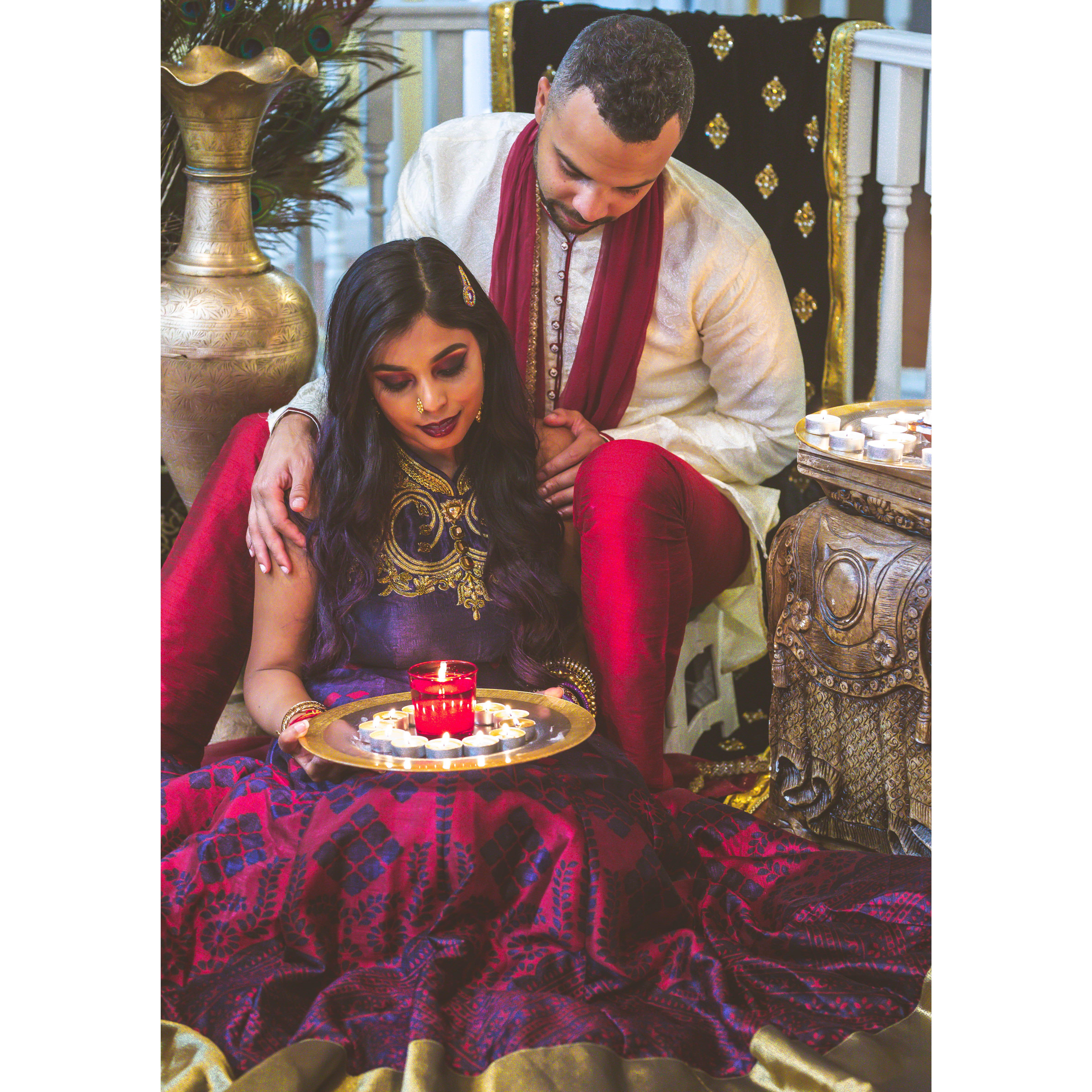 Our first Diwali spent together as a couple