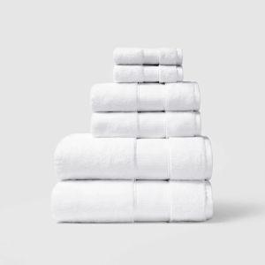 Ultra Plush Towel Set (White) - Riley