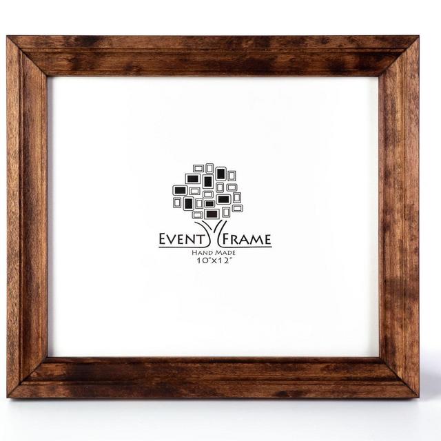 Handmade Picture Frame, Brown Walnut...