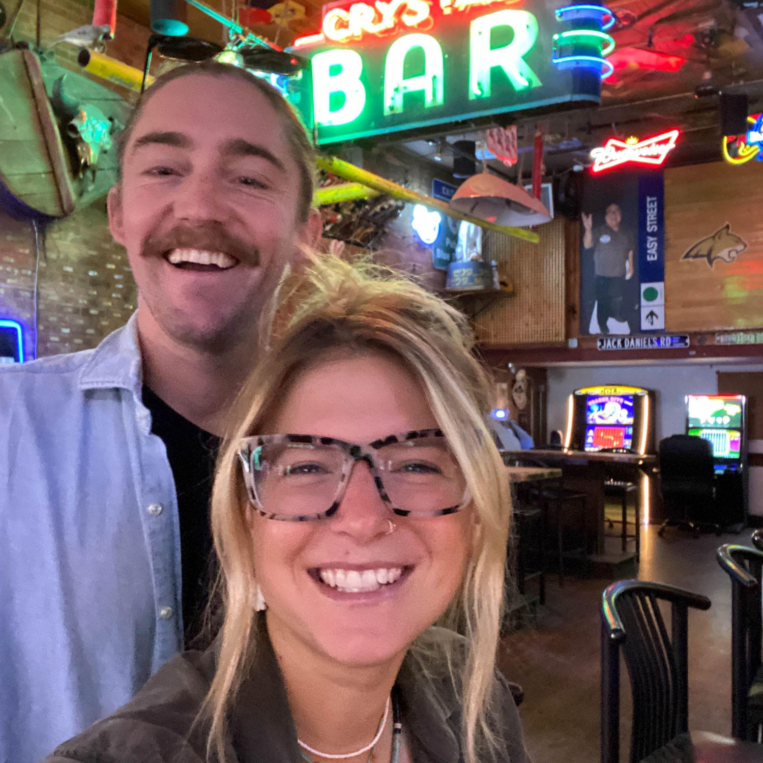 The Crystal Bar, an important scene for our wild courtship