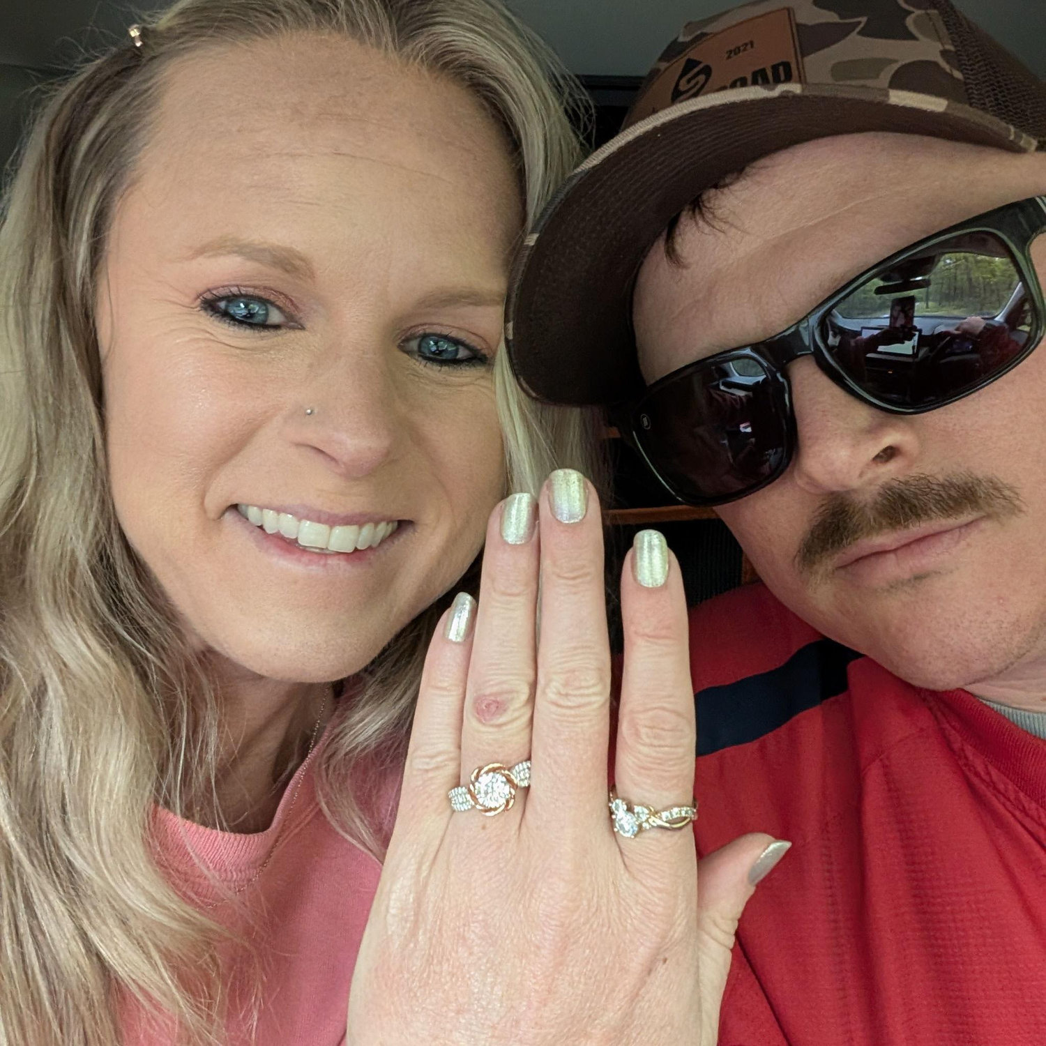 She said YES!