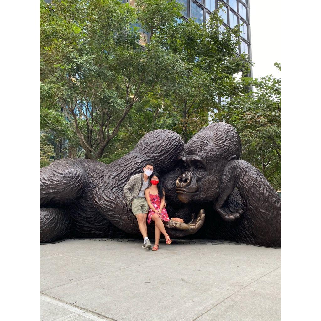 April 2020 - We met on Hinge during the height of Covid