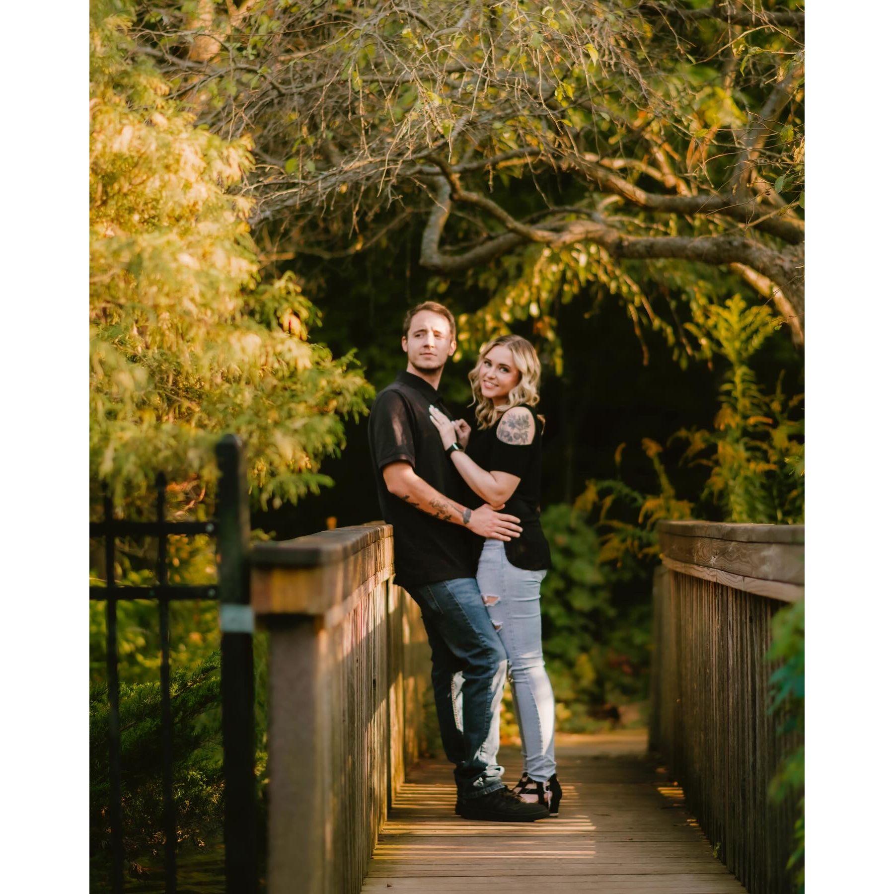 Our engagement photos (9/8/24)