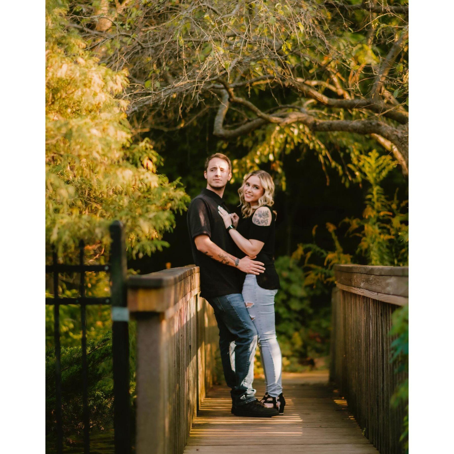Our engagement photos (9/8/24)