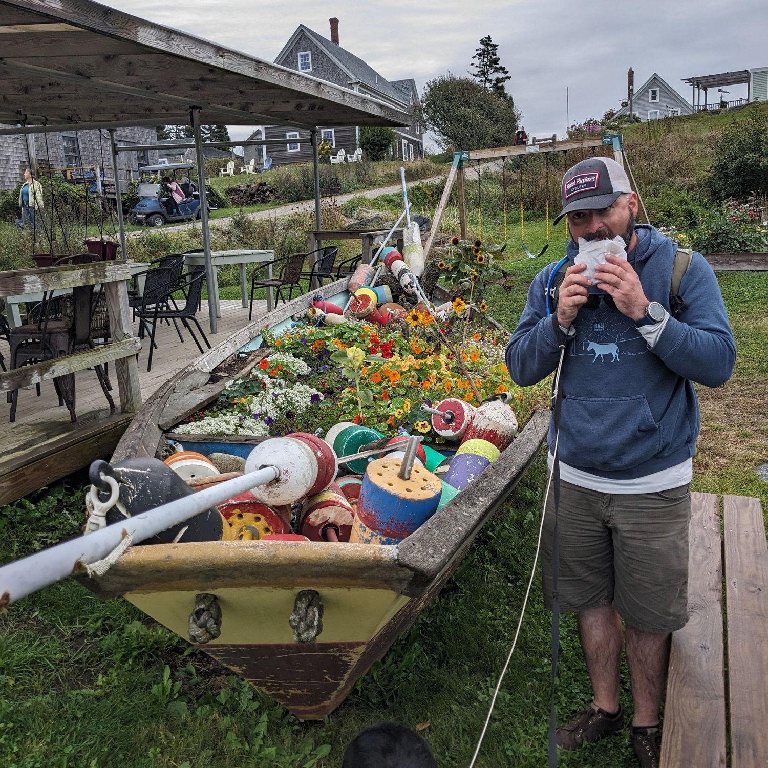 Boats and snacks.