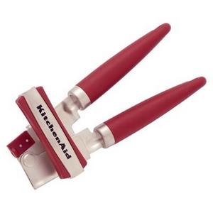 KitchenAid - Kitchenaid¨ Manual Can Opener Stainless Steel With Silicone Grip Red