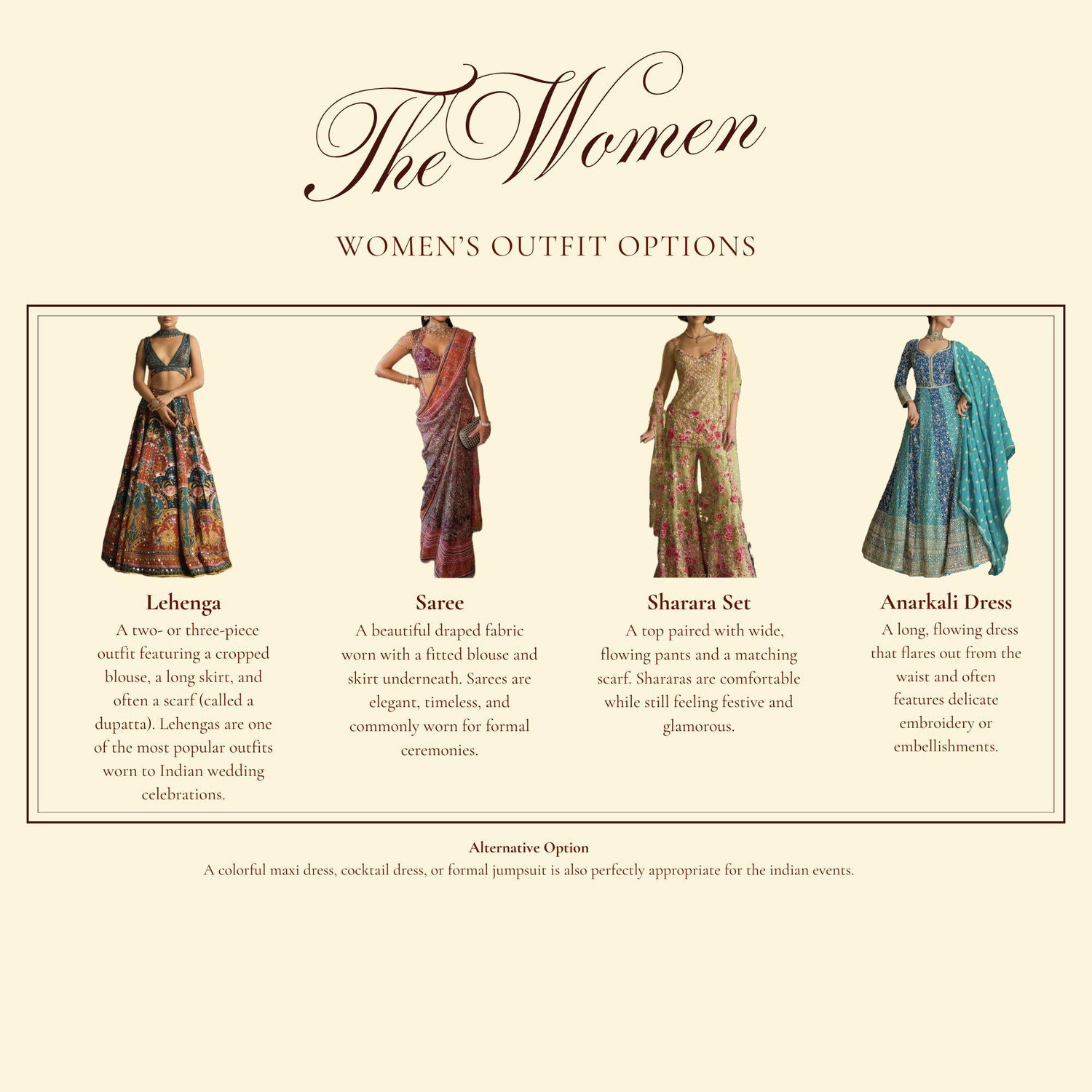 Women Indian Outfits