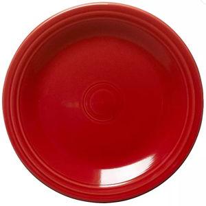 Fiesta Classic Rim 10 1/2-in. Dinner Plate- Scarlet