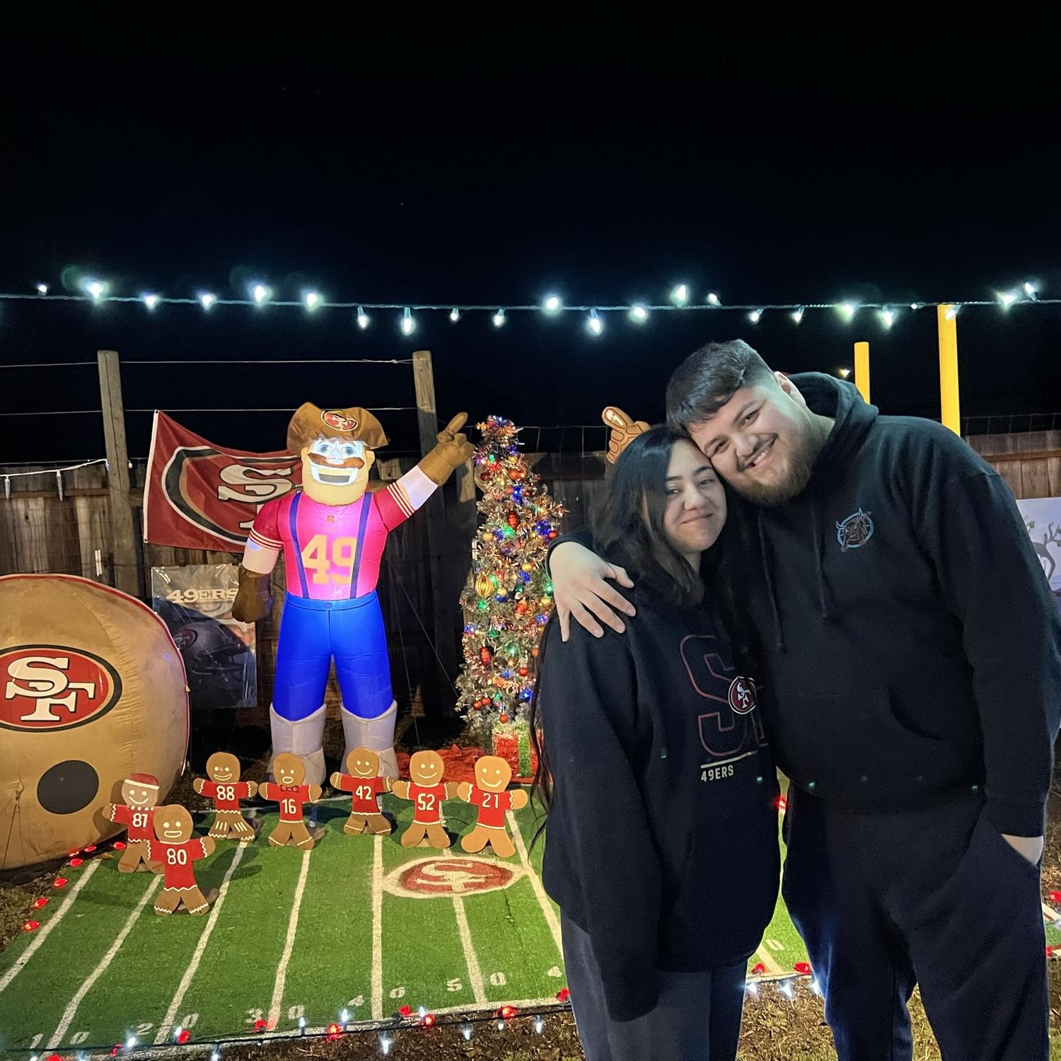 … our first Christmas
