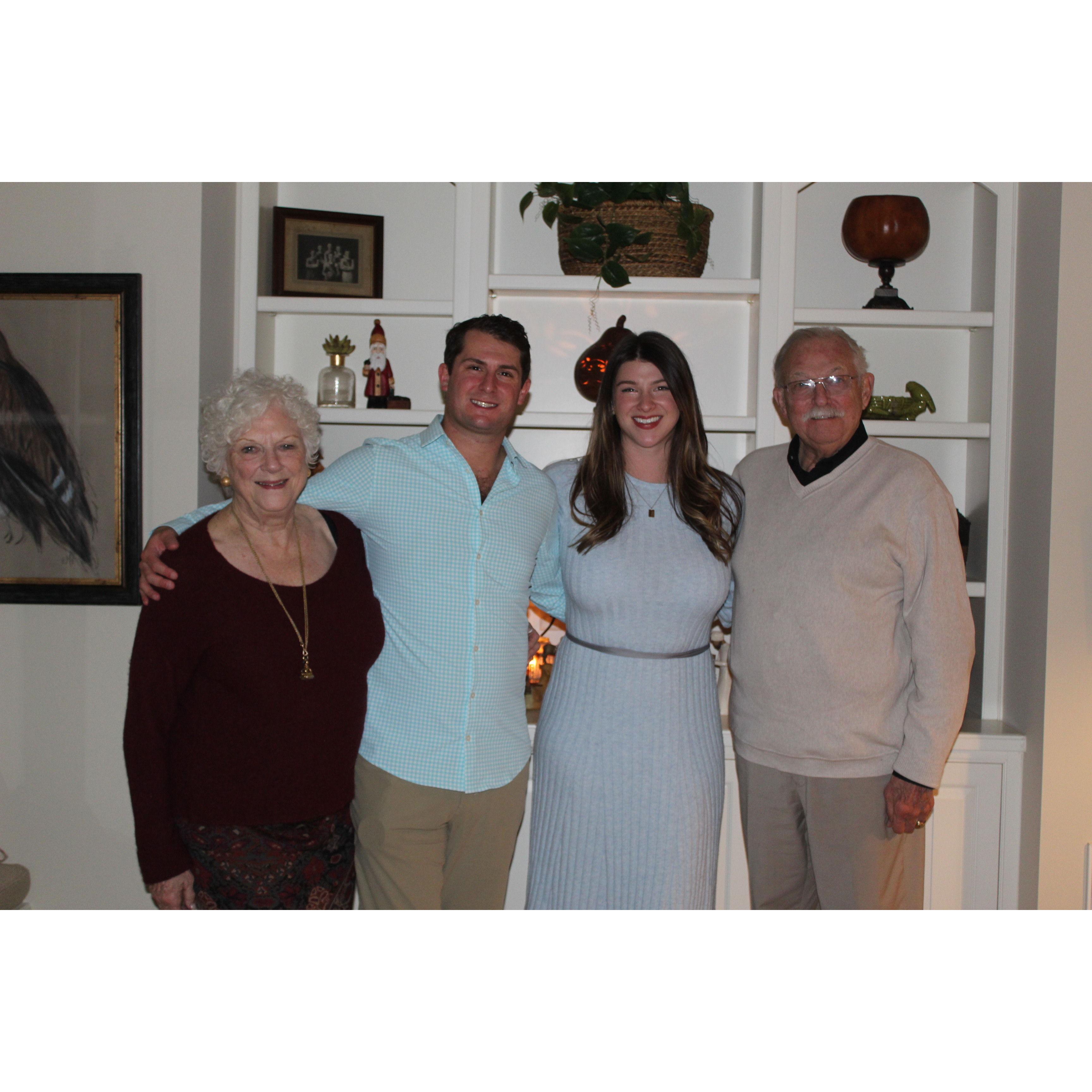 12.30.23 - Gramma Dodie and Grandpa Dale <3