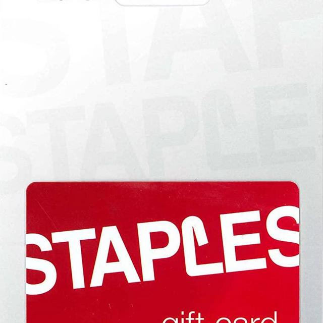 Staples Gift Card