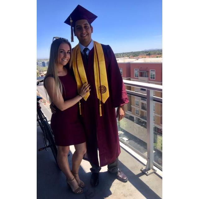 May 2018: Anthony graduates from Arizona State University