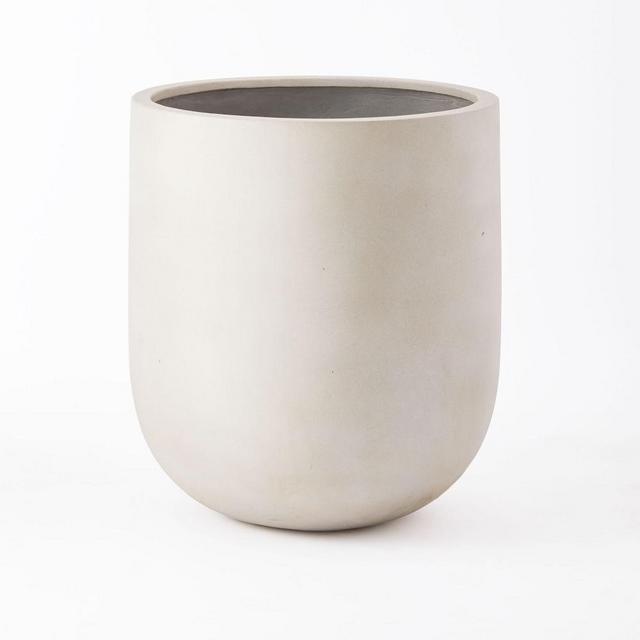 Radius Planter, Extra Large, Alabaster