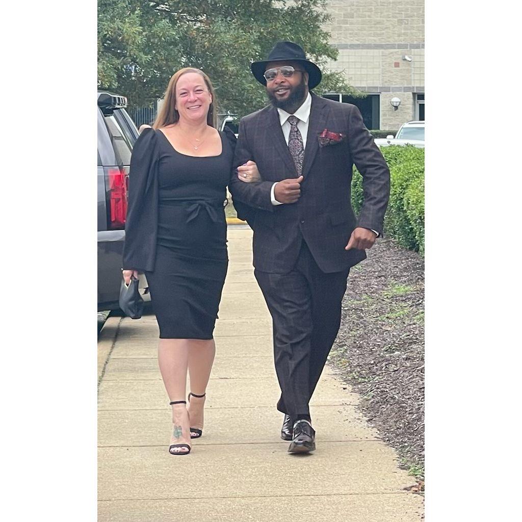 We love stepping through life together!