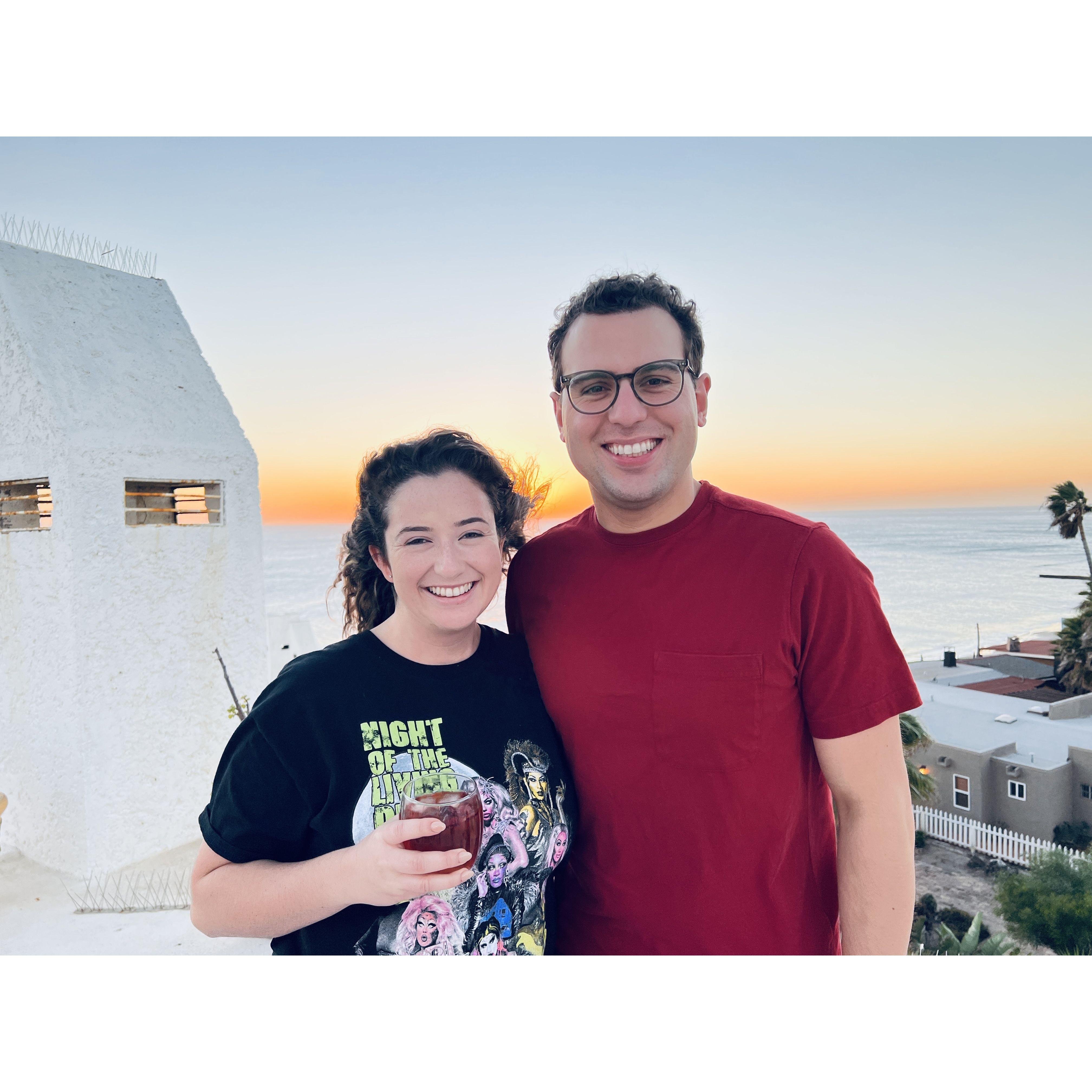 November 2021: First Thanksgiving together!