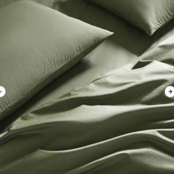 Classic Percale Hardcore Sheet Bundle - Moss