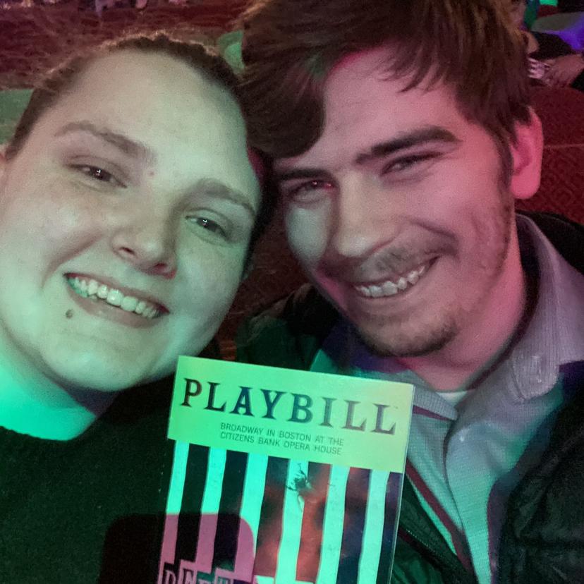 May, 2023 - They went to see Beetlejuice, and now Michael has perfected the Beetlejuice voice!