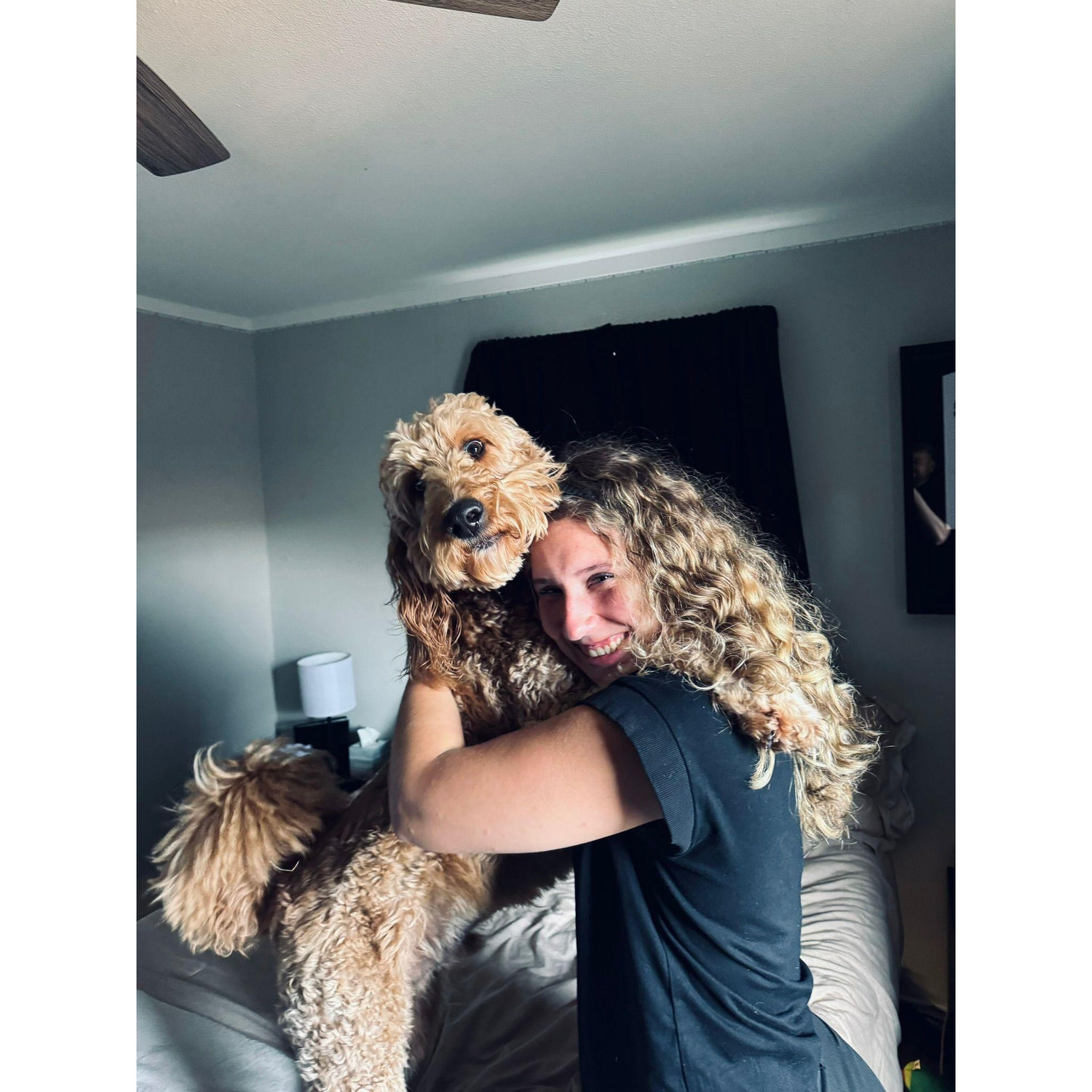Hansy Boy LOVES his mama