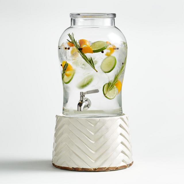 Beau Drink Dispenser with Adra Stand